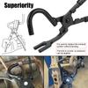 Exhaust Hanger Removal Puller Exhaust Pipe Gasket Removal Plier Car Exhaust Rubber Pad Pliers Anti-Slip Handle Tools