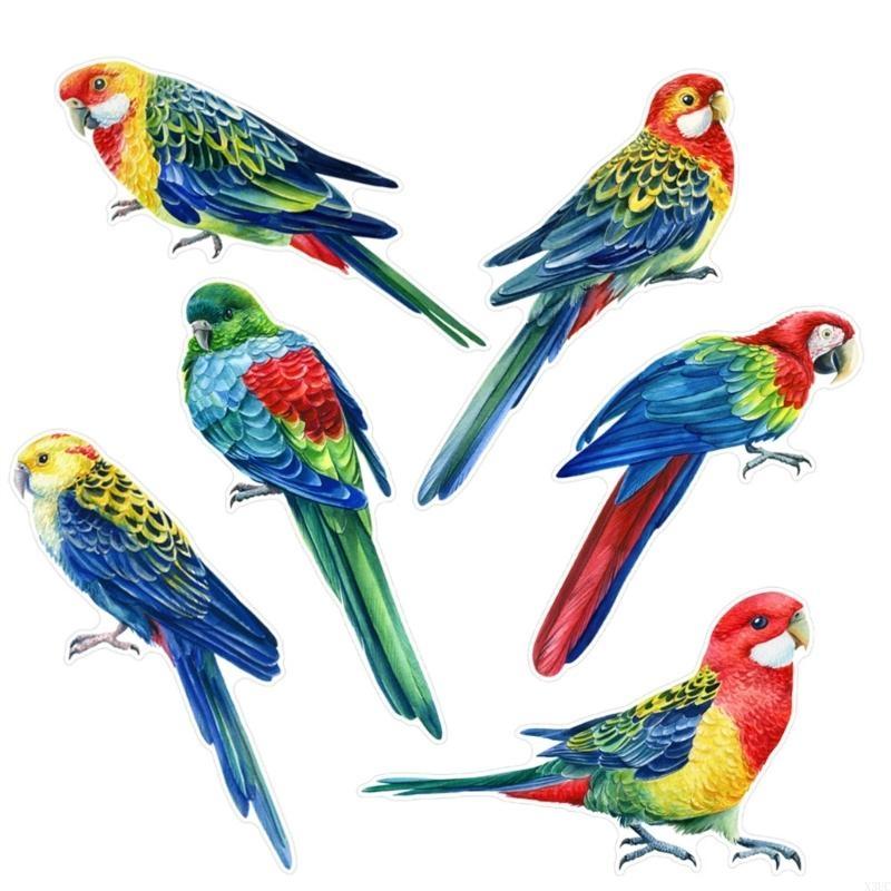 

Clear Cling Window Stickers for Bird Protections Set of 2 Decals for Glass X3UC