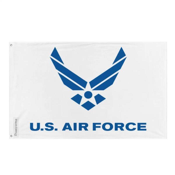 Drapeau - Armée De L'air Des États-Unis - 90 X 150 Cm - Polyester - Impression Recto/verso - Œillets En Fer