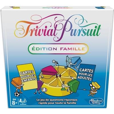 Trivial Pursuit Family, Trivia Game, Board Game, French Version
