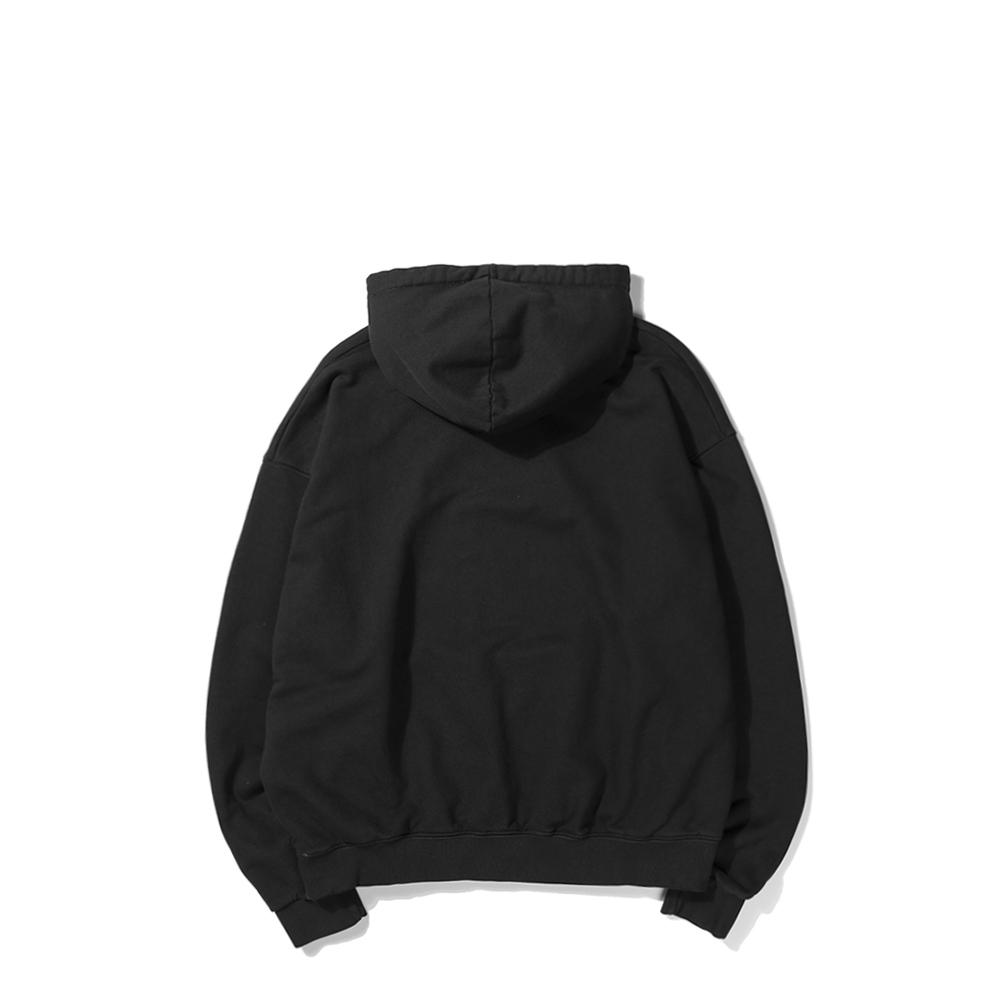 Over Thinking Heavy Hoodie Black