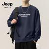 JEEP SPIRIT Herr Rundhals Långärmad Sweatshirt