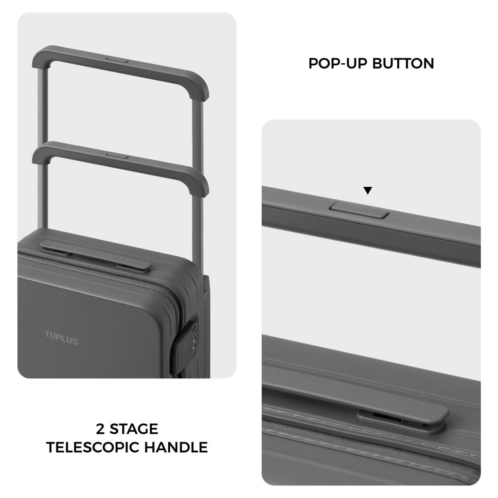 8 Business TSA Impression [TUPLUS] Suitcase, Ultra-lightweight, Large, Carry-on, Carry-on, Shockproof, Carry-on Bag, Quiet, Wheels, Travel, Business,