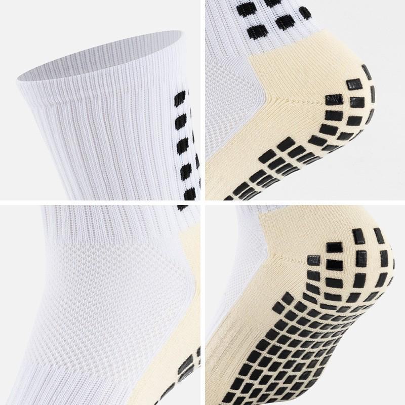 Non-Slip Football Socks, Mid-Tube, Thickened, Sweat-Absorbent, Wear-Resistant Towel-Bottom Sports Socks