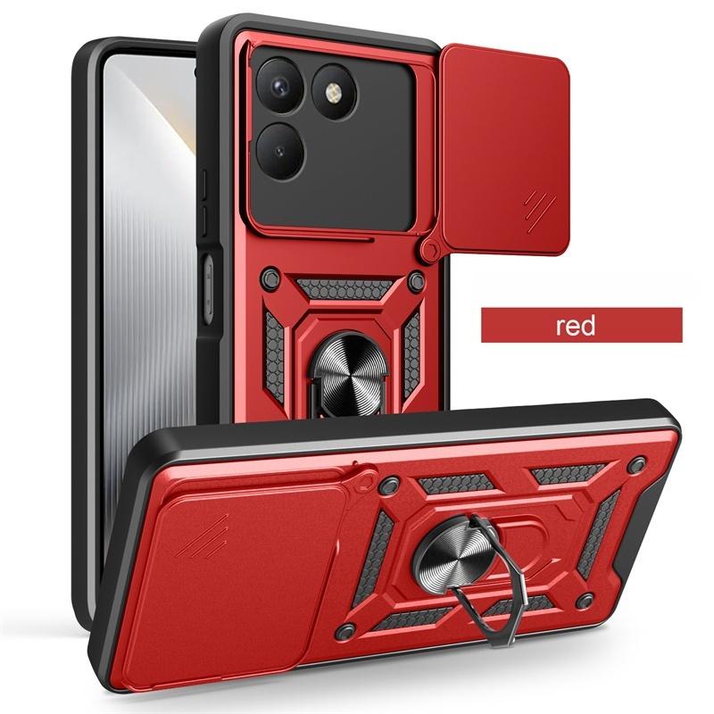 Shockproof Armor Funda For Tecno Pova 7 4G Car Magnetic Holder Ring Case For Tecno Pova 7 Pro Pova7 Ultra 5G Lens Protect Cover