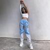 Pantaloni Sportivi Casual Patchwork Riflettenti a Vita Media Europei e Americani Autunno/Inverno 2026