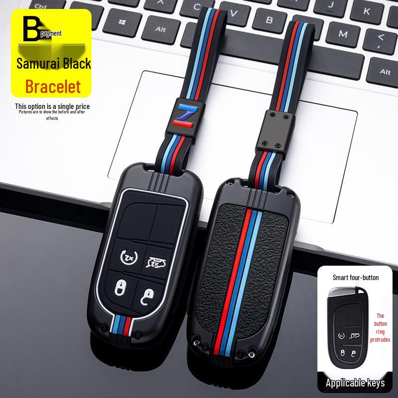 

Чохол для ключа Jeep Compass, Cherokee, Grand Cherokee & Корпус автомобіля Renegade Commander з пряжкою set