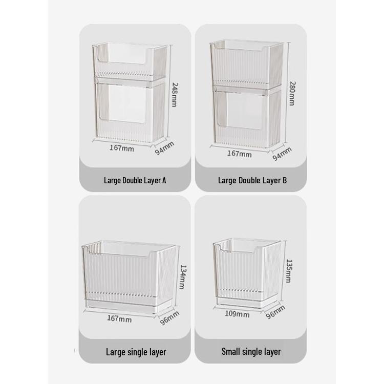 Side Door Refrigerator Egg Storage Organizer