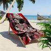 Retro MUFC Canvas Print Beach Towel, Large Soft Quick Dry Towel for Beach Camping Swimming