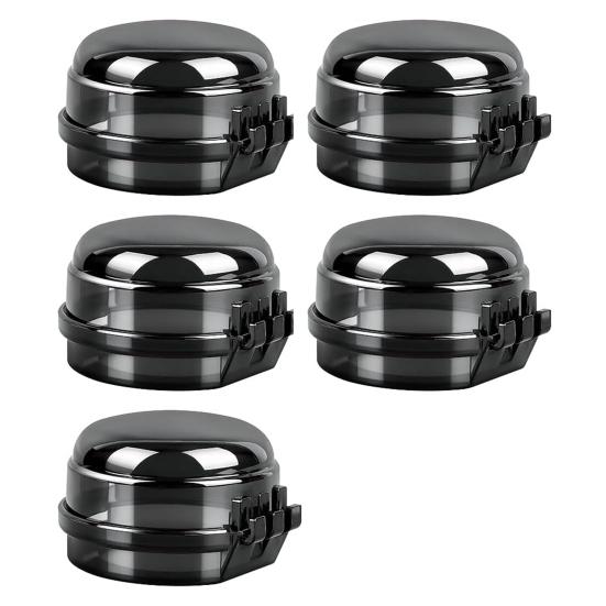 4/5/6/10Pcs Stove Knob Safety Cover Heat Resistant Dustproof Baby Proof Universal Kitchen Oven Lock Gas Stove Knob Safety Guard Protector