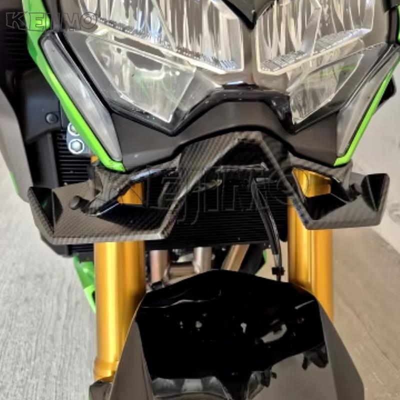 2025 Motorcycle Accessories Z900 Front Spoiler Winglet Aerodynamic Wing Spoiler For Kawasaki Z900 Z 900 2024