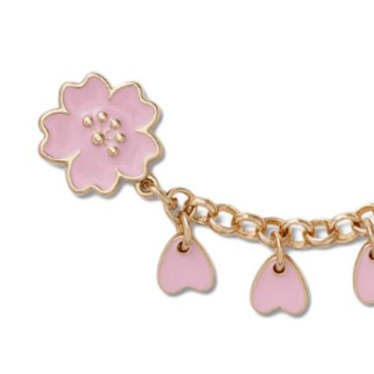 Crocs Blooming Cherry Blossom Chain Zinc Alloy Shoe Accessories Women's Multicolor