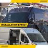 5pcs Clear Lens Amber Halogen Front Cab Roof Light Kit For 2014-23 RAM ProMaster