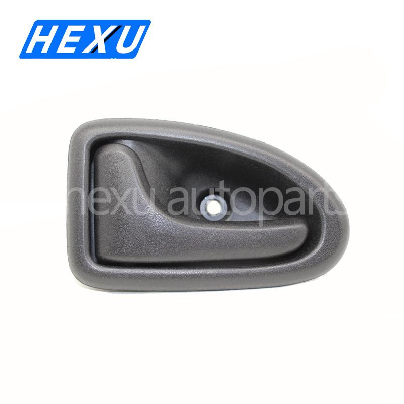 Left And Right Black Inner Door Handle For Renault Megane I 1996-2003 Clio II Trafic II 7700434716