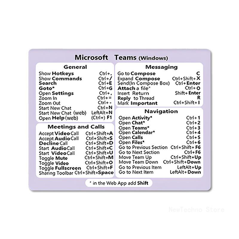 

Creative Windows Word/Excel Quick Reference Guide Keyboard Shortcut Stickers Laptop Keyboard Shortcuts Stickerss No-Residue