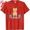 PR lub Er Podnoszenie Ciężarów Kulturystyka Fitness Siłownia Niezbędny Męski T-shirt Krótki Rękaw Luźny Oddychający Kreatywny Codzienny Fajne Koszulki