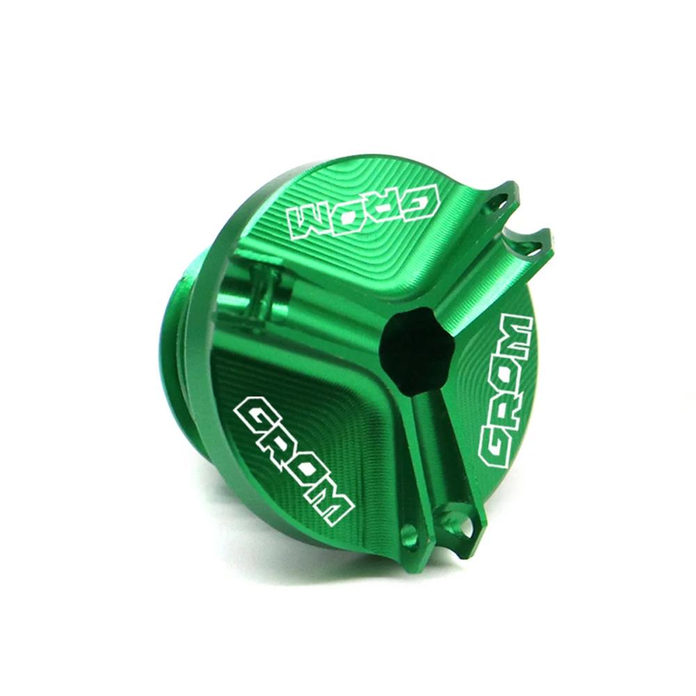

Motorcycle CNC Accessorie Oil Filler Fill Cap Plug Cover Engine Oil Cup For Honda MSX125 Grom MSX 125/SF 2013-2025 2021 зелёный