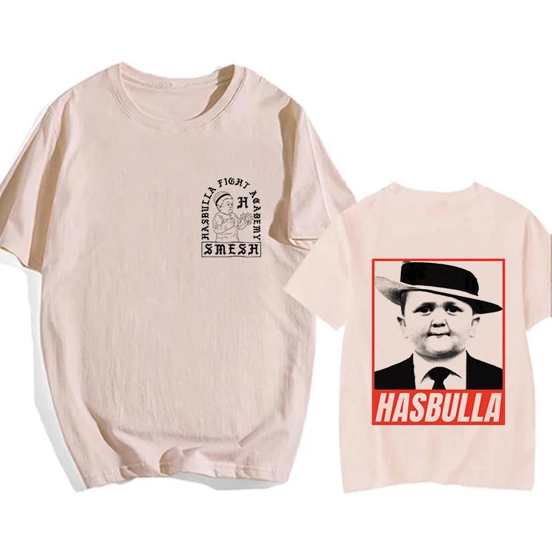 Classic Team Hasbulla EU Size T Shirt Men Women Fighting Hasbulla T-shirt Hip Hop Graphic Shirt Tops Manga T Shirt Streetwear