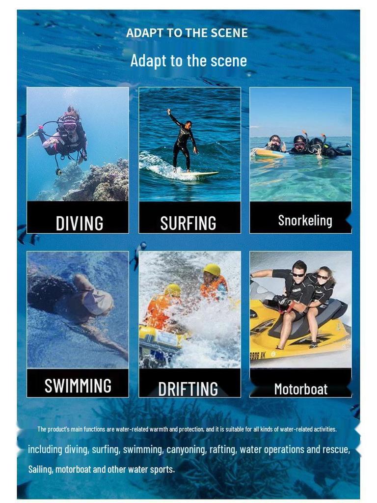 Unisex 3mm Thermal Scuba Diving Pants - Five-Point Design for Surfing, Sailing, and Free Diving