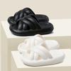 Fashion 2025Household Bathroom Slippers Women Trend Thick Sole EVA External Wear Couple Soft Sole Indoor Shower Slippers Casual Shoes