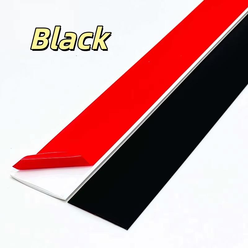 

1PC 1/3meters PVC Wood Floor Transition Strip Edge Closing Strip Self-adhesive Seam Strip Flat Buckle Dge Pressing 1m