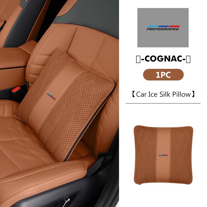 Für BMW Autokissen und Klimaanlagenabdeckung 2-in-1 Eisseide Atmungsaktiv Auto Zubehör E91 E92 E93 E60 F10 F30 E39 E36 E87 X3