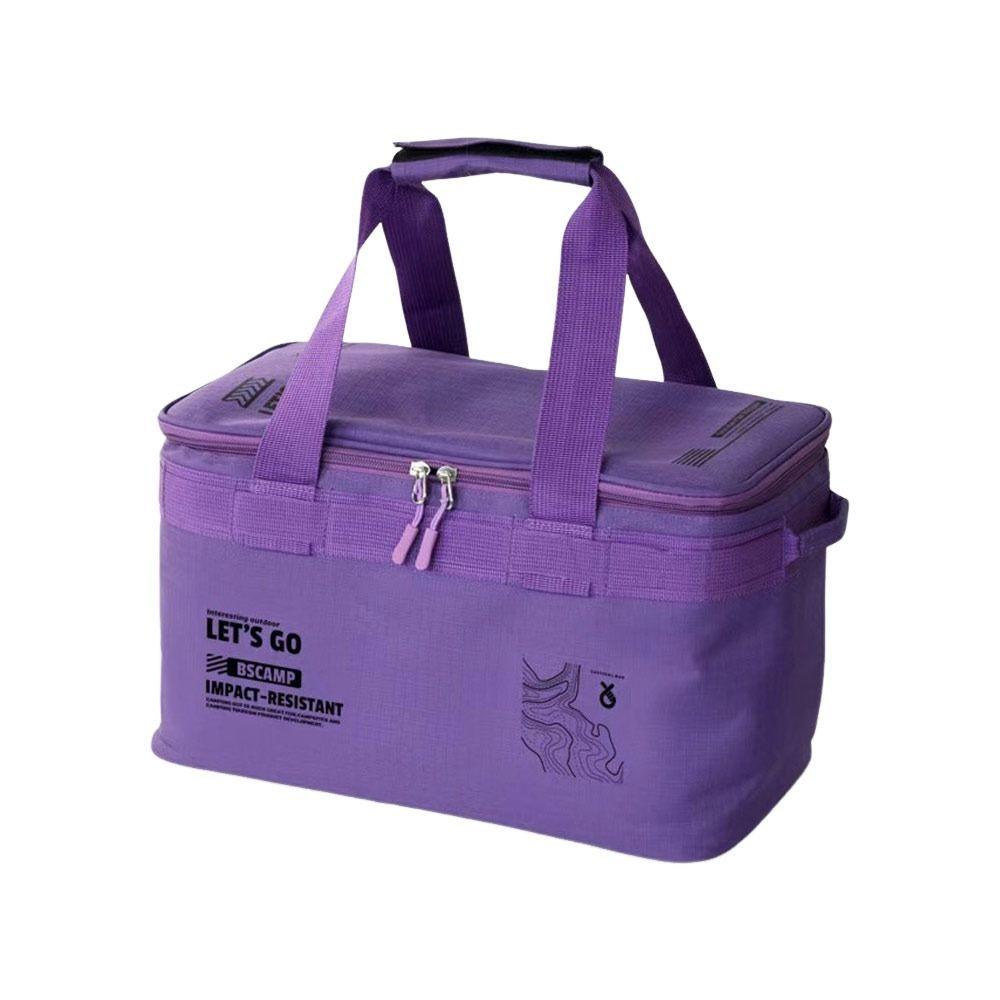 Folding Camping Picnic Box Large Capacity Outdoor Storage Box Camping Storage Bag  Picnic Tool