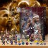 World Cup Advent Calendar Plastic Christmas Countdown Calendar Senior Citizens Toys Collectibles Holiday Decorations Gifts