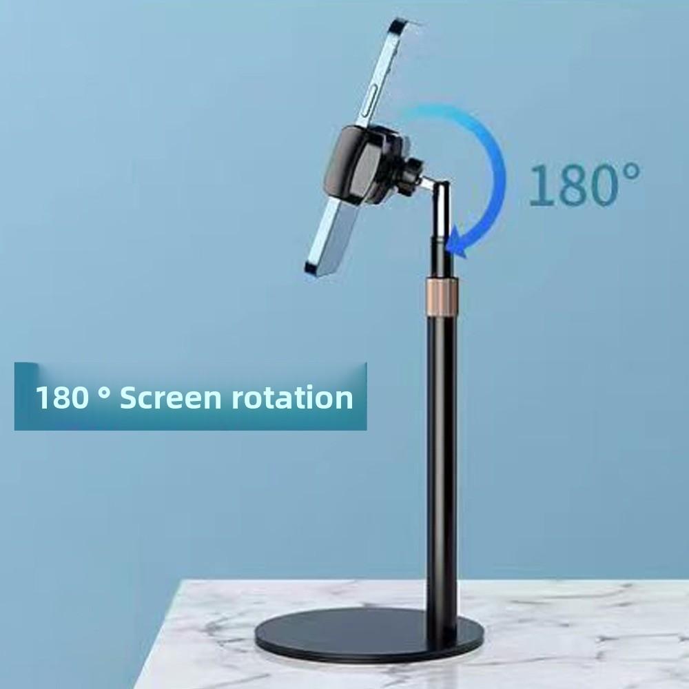 Stable Base Desktop Phone Holder Adjustable Height Mobile Phone Bracket  Mobile Accessories