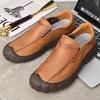 Slip On Outdoor Men'S Loafers Leather Casual Shoes For Men Sneakers Non-Slip Hikking Footwear