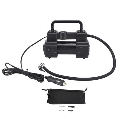 Tire Inflator Heavy Duty Dual Cylinder Air Compressor Pump with LED Work Light for Truck 12V 120PSI