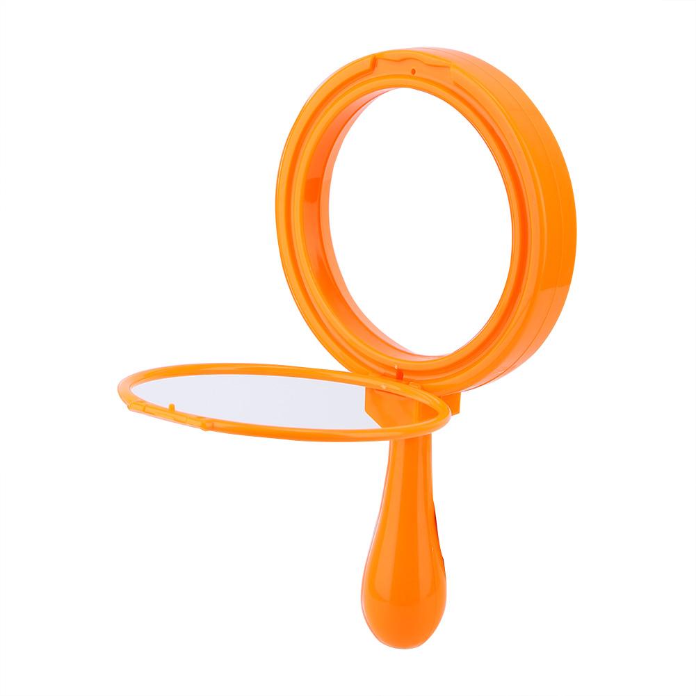 90mm Handheld Kids 3X Magnifying Glass Magnifier with Stand Children Educational Toys