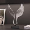 The Sculpture of Da Peng Spreading His Wings Is Luxurious and Light Creative Art Sculpture Eagle Wing Statues Home Decor