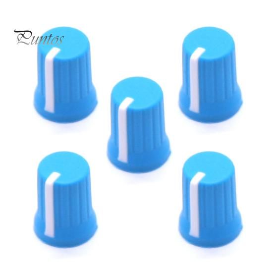 Flexible Rubber Knobs 5Pcs Universal EQ Rotary Knob Replacement Wear Resistant Mini Size Simple Installation Equalizer Potentiometer Fader