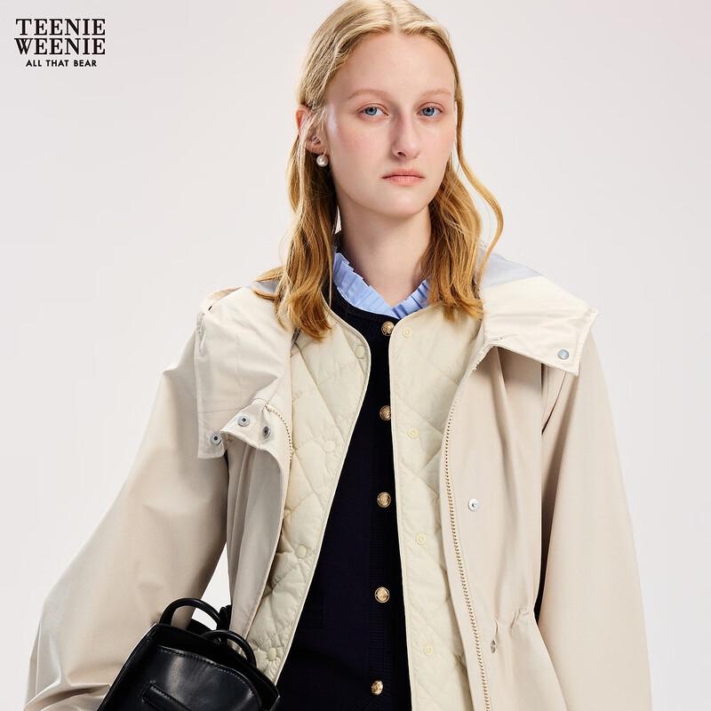Teenie Weenie Women's Little Bear Casual Windbreaker & Vest Set
