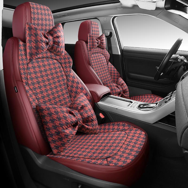 Universeller Vier-Jahreszeiten-Stoffsitzbezug für Volvo XC60, S60, S90, XC90, XC40