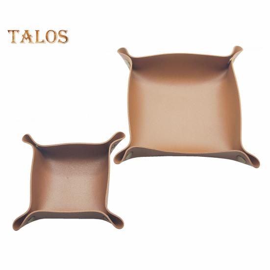 Multifunctional Storage Tray Foldable Design Solid Color Coaster Coffee Cups Mat Decorative Jewelry Storage Organizer