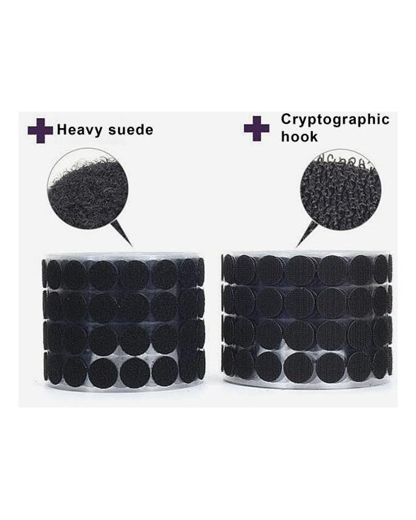 500Pcs Self-adhesive Dot 10MM Diameter Reusable Classroom School DIY Handmade Projects Nylon Sticky