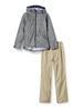 Namorada Feminine II Rain Top and Bottom Fully Lining Size M Women's Suit, Set, Mesh, Gingham,
