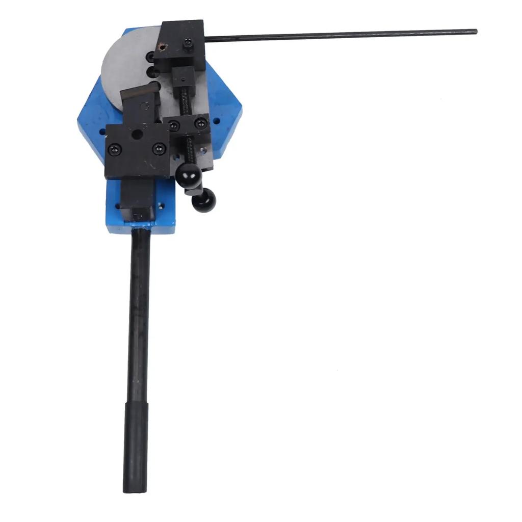 Manual Metal Scroll Bender Tool SBG-40 Flat Round Square Bar Bending 30x8mm Capacity with 2 Molds