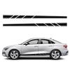 Car Racing Stripes Sticker Side Door Vinyl Decals Auto Accessories For  A3 8V 8P 8L 8Y S3 RS3 Sedan Sportback TFSI Limousine