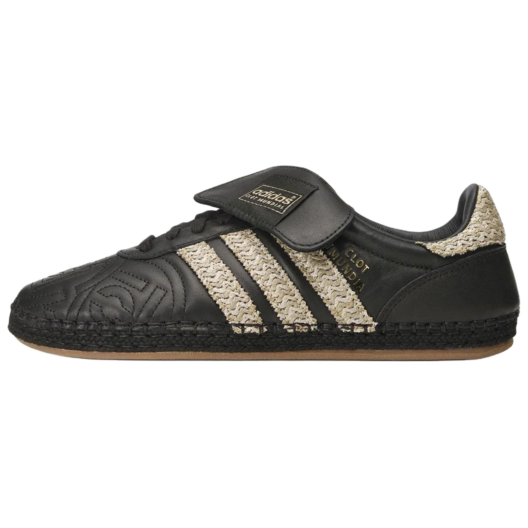 CLOT X Adidas Mundial Черный Хлопок Унисекс Кроссовки JQ6823