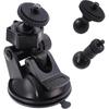 CH01A 1/4" 1/8" Thread Camera Suction Mount Tripod Holder in Dash Cam Mount Holder - Screw Tripod Windshield Holder Fits Sony/Ricoh/HP/GoPro/Oculus