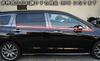 BRIGHTZ Black Plated Stainless Steel Window Moulds for Honda Odyssey 3387 (6-Piece Set) RB3-4 [WIN-BLA-042]