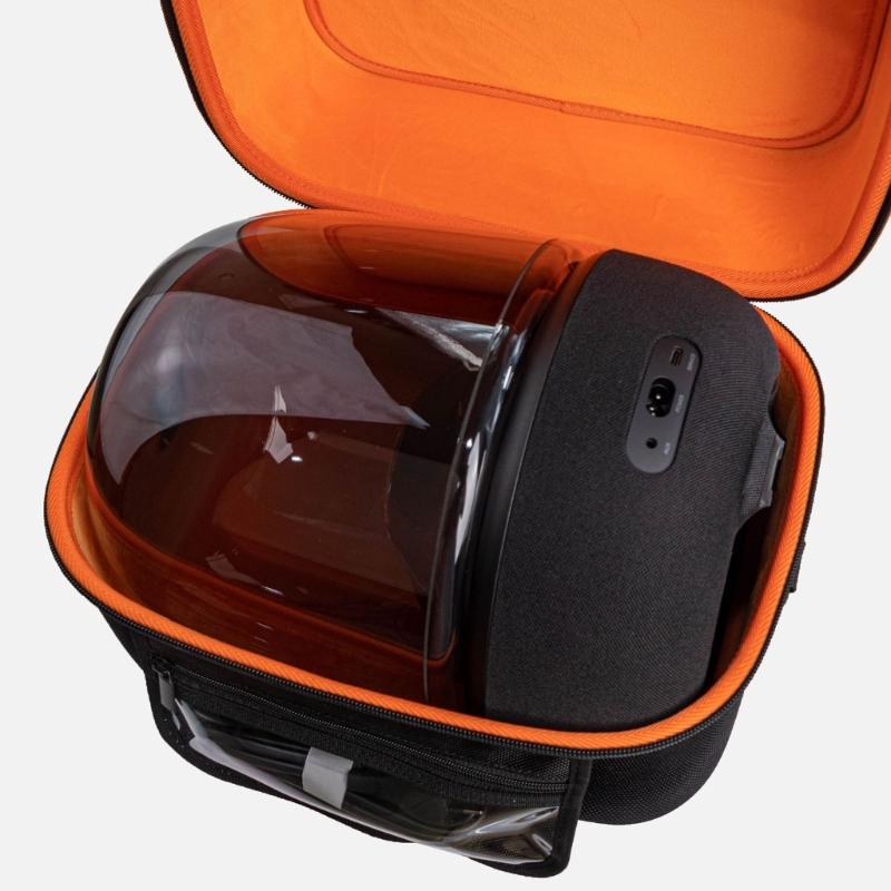Compact Portable Speaker Pouch With Ventilated Anti Scratch Interior Secure Fit for Studio4 Wireless Speaker