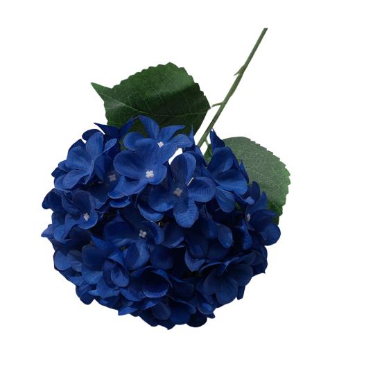 Real Touch Artificial Hydrangea Flower 27.5" Full Fake Hydrangea Flower Lifelike Faux Silk Hydrangeas for DIY Wedding Bouquet Spring Indoor