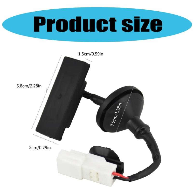 Efficient High Durability Rear Trunk Lid Opener Release Switch 81260-4X200 81260-1R000 81260-1W220 High Strength Plastic