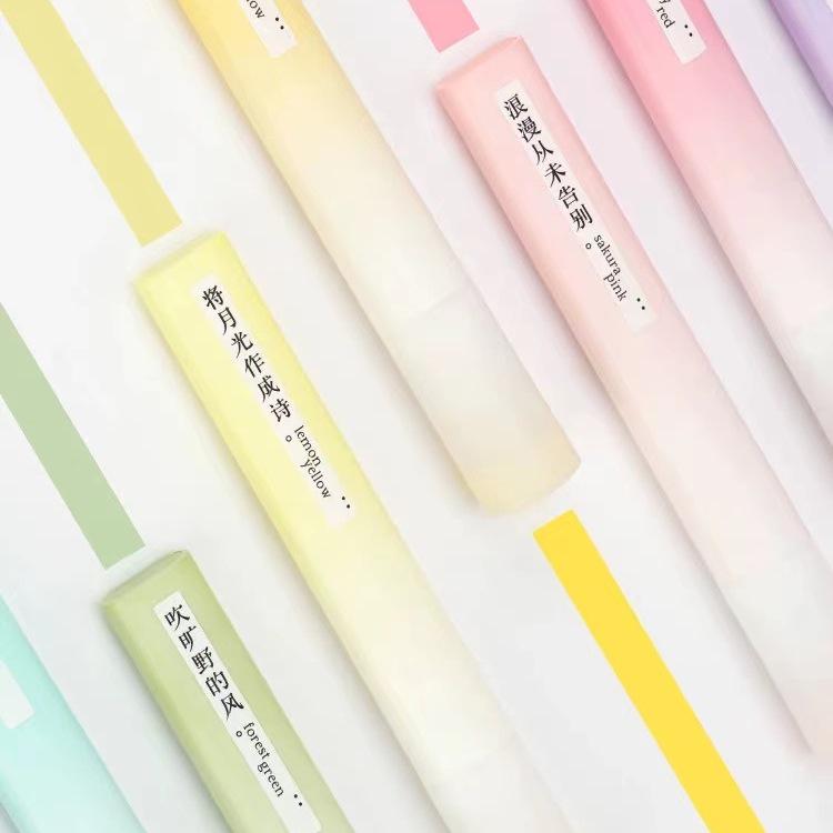 Dian Shi Scented Highlighters: Large Capacity, Multicolored, Perfect for Journals and Students.