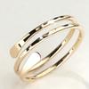Women' Coil Ring - Plated Spiral Coil, Elegant Minimalist & Punk Style Suitable for Daily Wear, Parties, Coating for Year