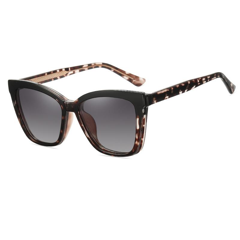 Okuliare na čítanie pre mužov s filtrom modrého svetla, módny dizajn, štvorcové rámy z TR90 s dvojitým sklom, polarizované okuliare na šoférovanie